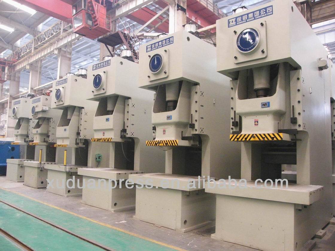 Cross Shaft Power Press with Die Cushion(25ton 40ton 63ton 80ton 100ton 125ton 160ton 200ton 250ton 300ton )