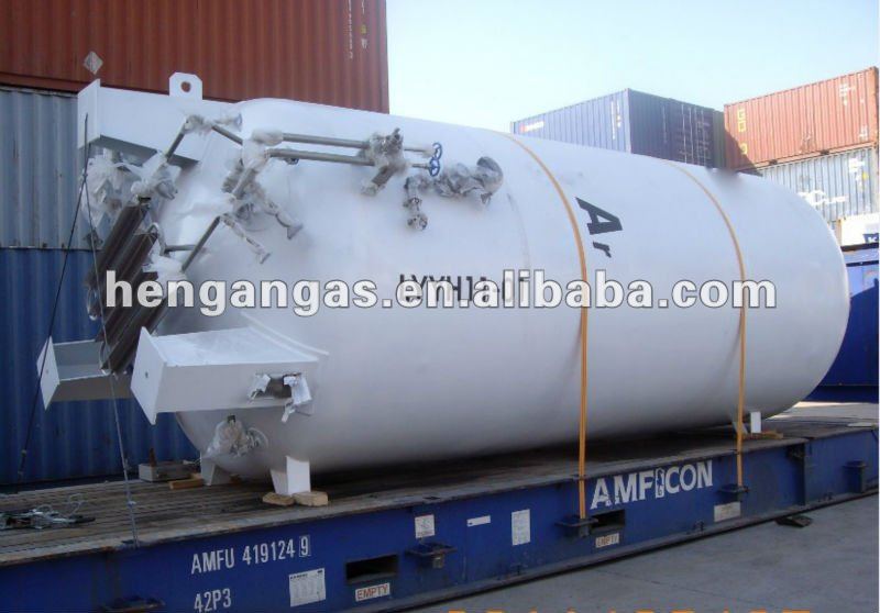 cryogenic stroage liquid argon gas tanks