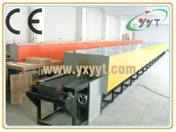 Crystal glass coloration furnace