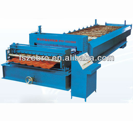 Currogated Roofing Machine