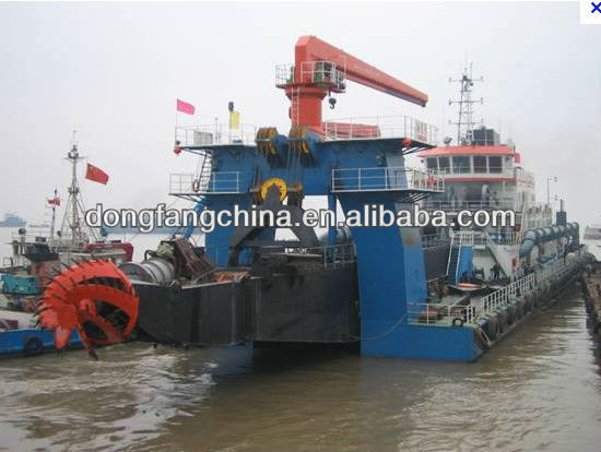 Cutter head suction dredge