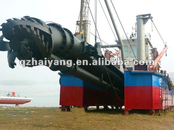 cutter suction dredger vessel from Haiyang Machinery