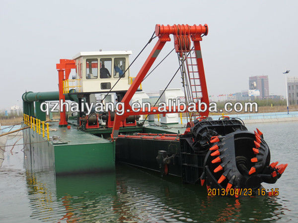 cutter suction dredging equipment from Haiyang Machinery