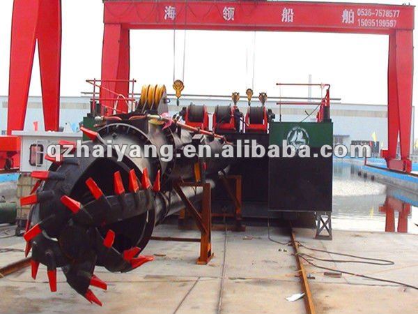 cutter suction sand dredger equipment