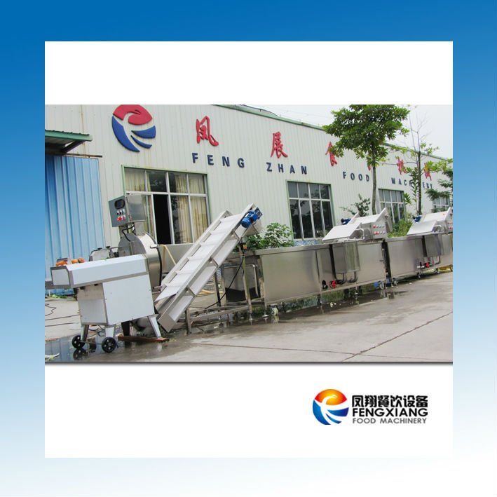 CWA-2020 vegetable cutting line, vegetable washing line, vegetable processing line