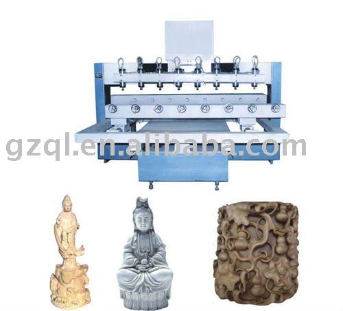 Cylinder Engraving CNC Router For Wood