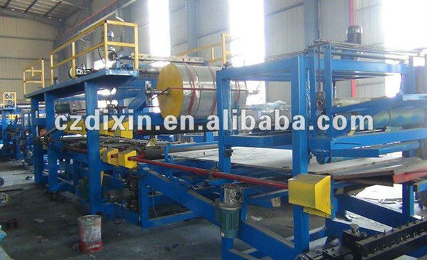 CZDX sandwich panel production line cold roll forming machine