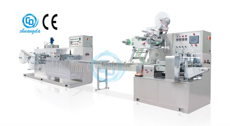 D:CD-2030 Wet tissue making and packing machine