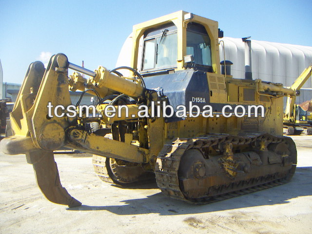 D155A-2E sed Komatsu Japanese crawler track bulldozers