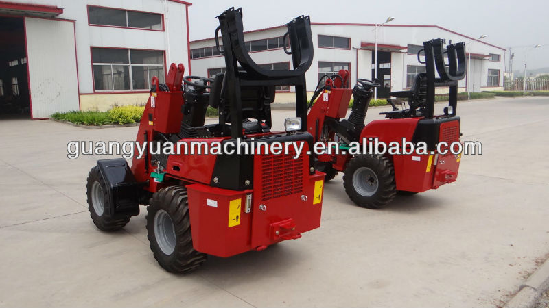 D25 Latest China Mini skid steers 4WD Mini Loaders