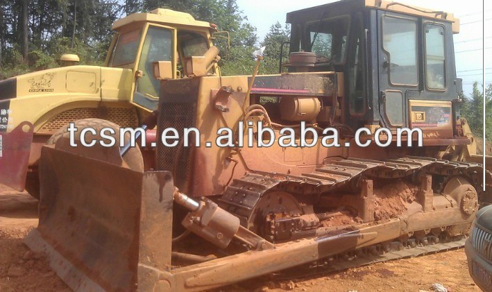 D6G with ripper Selling used Japanese crawler track bulldozers