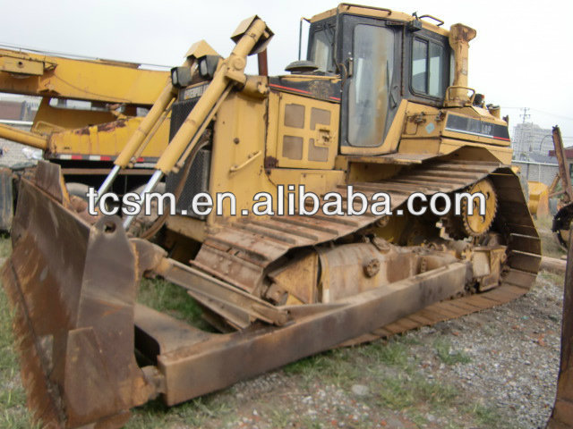 D6R with ripper Selling used Japanese crawler track bulldozers