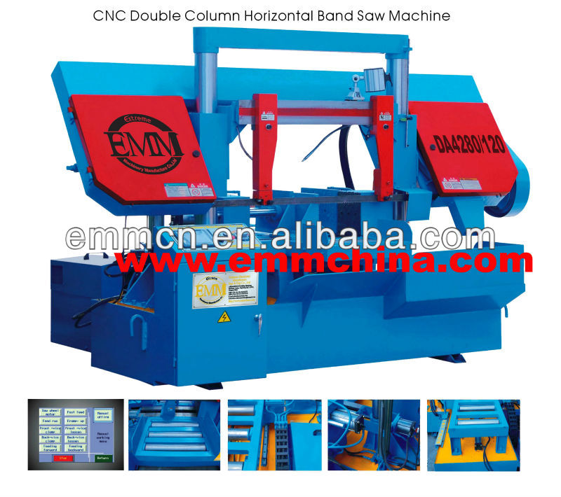 DA4280 Automatic metal cutting band saw machine