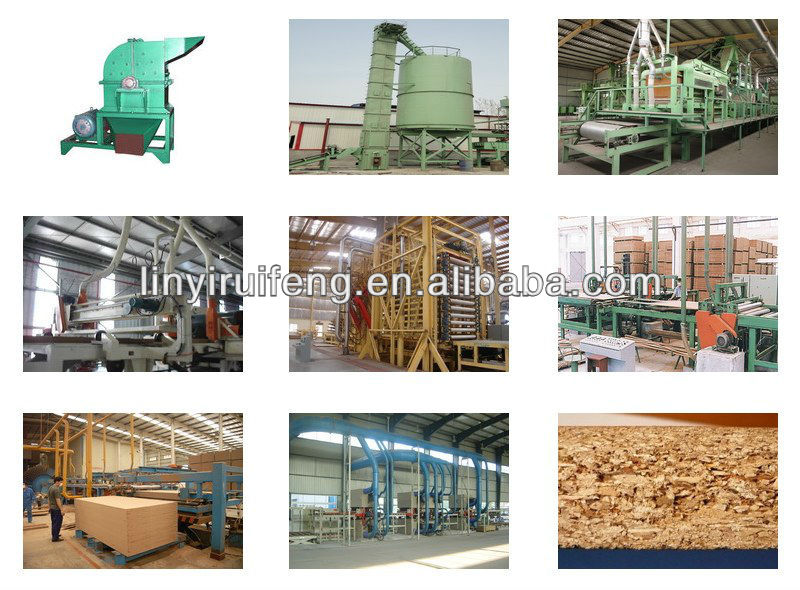 Daily Product 3000 sheets wood chip board production Line