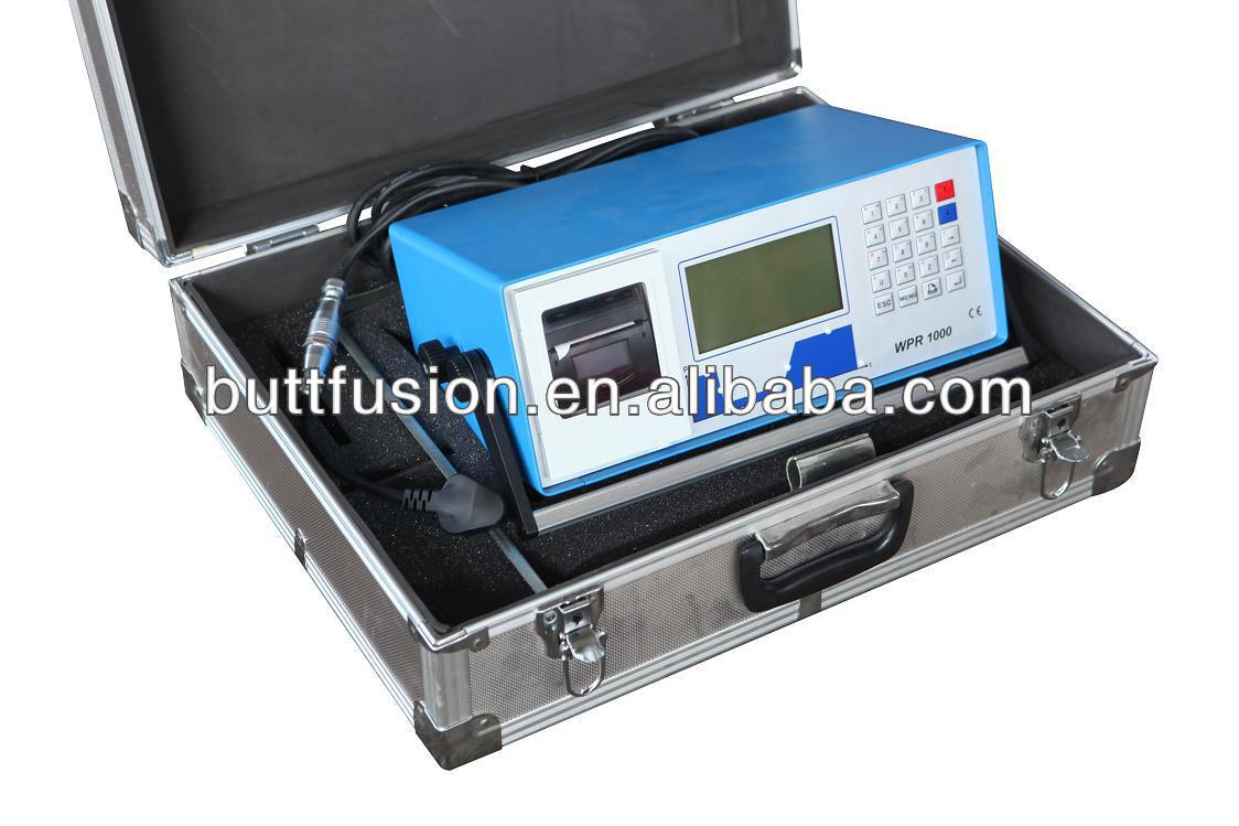 Data logger for butt fusion welding machine with printing function