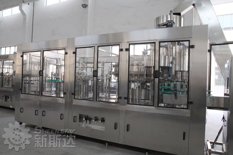 DCGF series washing-filling-capping mono-bloc filing machine