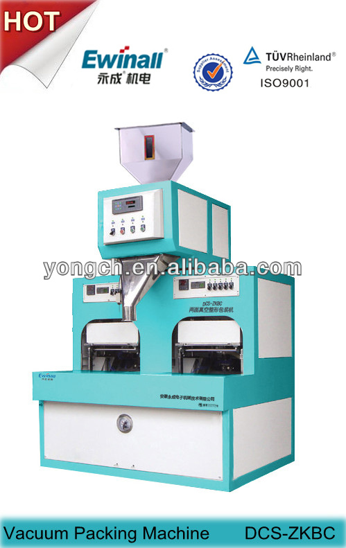 DCS-ZKBC semi-automatic brick shaping vacuum packing machine for rice