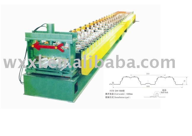 Deck Floor Roll Forming Machine