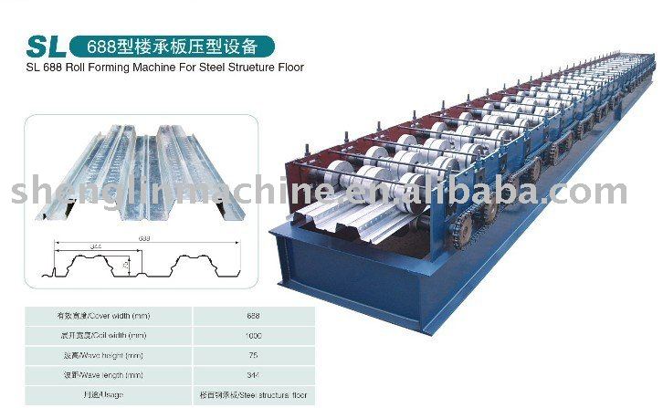 Decking Roll Forming Machine,Floor Decking Roll Forming Machine