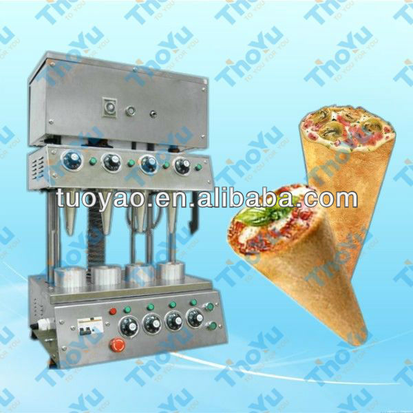 Delicious food machine cone pizza maker