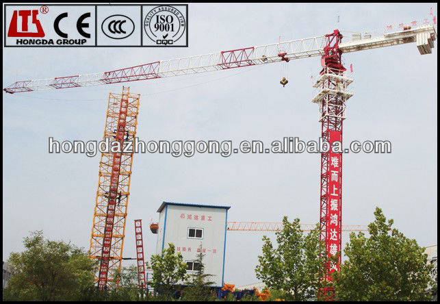 Derrick Tower Crane quality QTZ63C ISO9001&CE approved