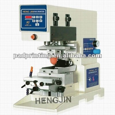 Desktop Single color pad printing machine,max metal plate size is 100x100mm, max printing size: 75x75mm