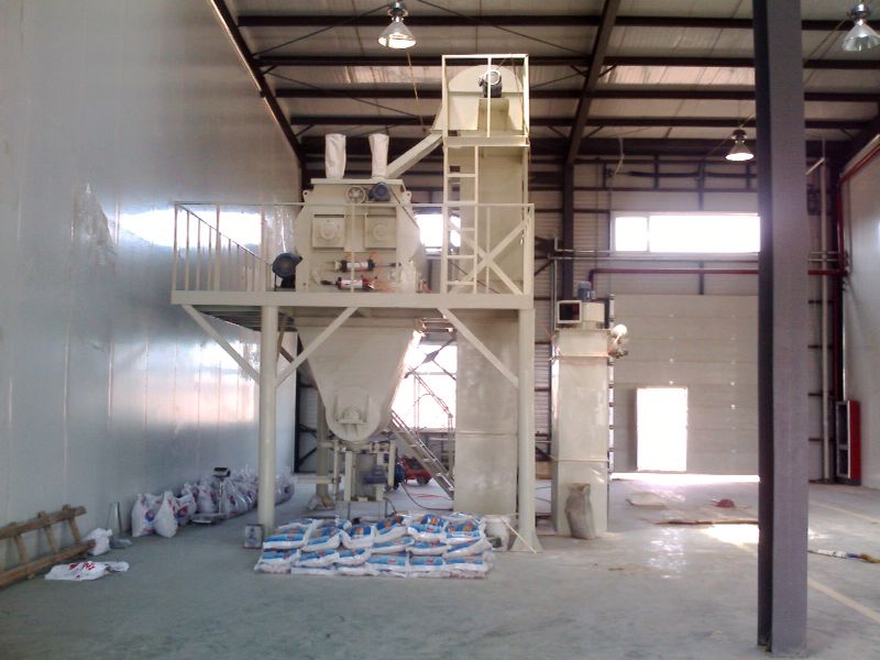 detergent powder auto dry mortar production low cost less occupation area