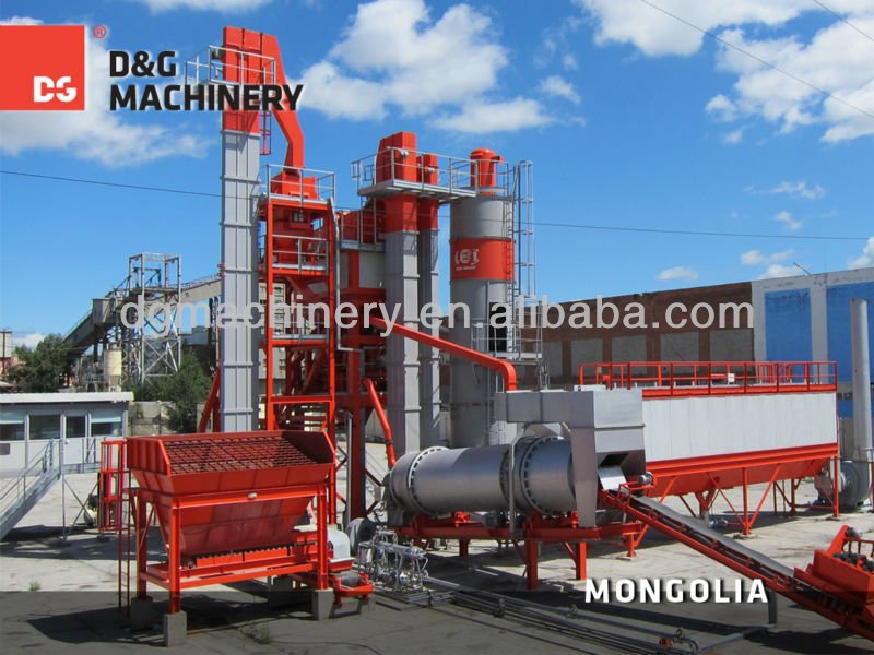 DG1500 (120t/h) L15 RAP Asphalt Mixing Plant