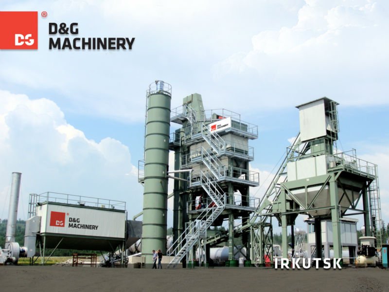 DG2500 (200T/H)Hot Batch Asphalt Mixing Plant