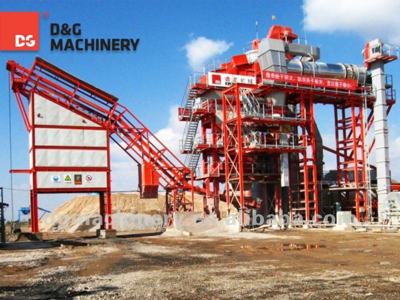 DG2500 Hot Recycling Asphalt Mixing Batch Plant