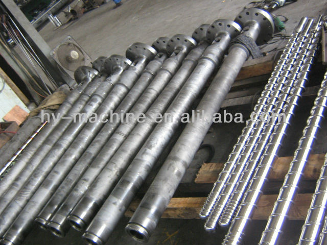Dia45mm single screw and barrel for extruder,screw barrel manufacturer
