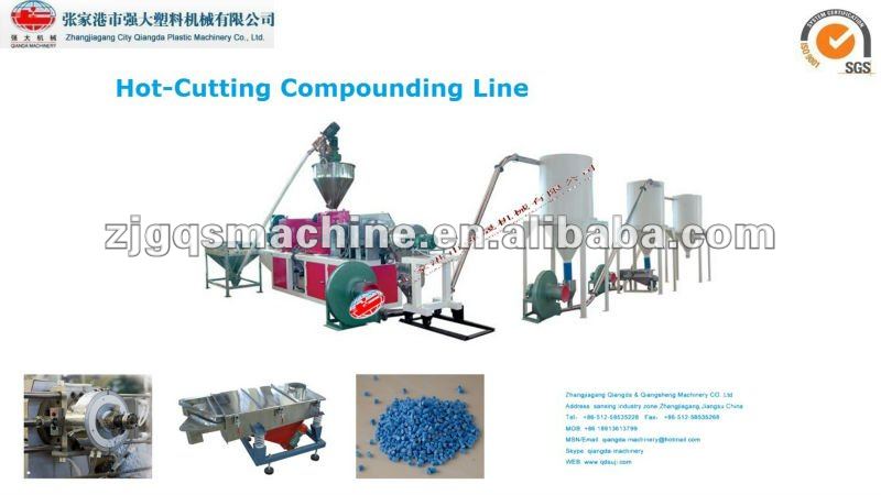 Die Cutting Powder PVC Granulation Line