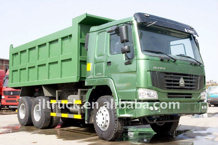 Diesel dump truck