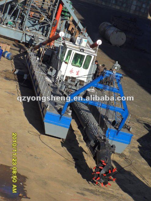 diesel engine cutter suction dredging machine