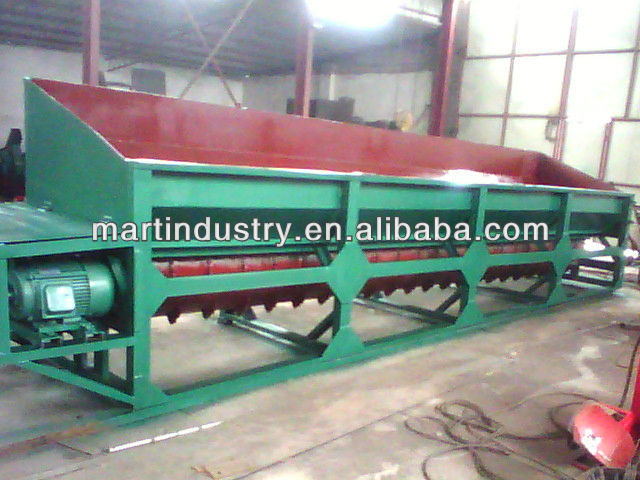 Diesel engine double roller wood log debarker machine , wood peeling machine