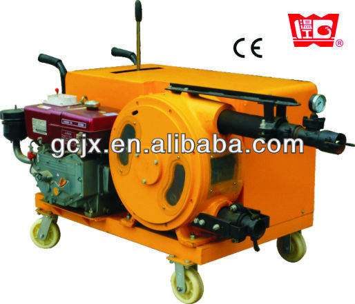 Diesel engine injection grouting machine