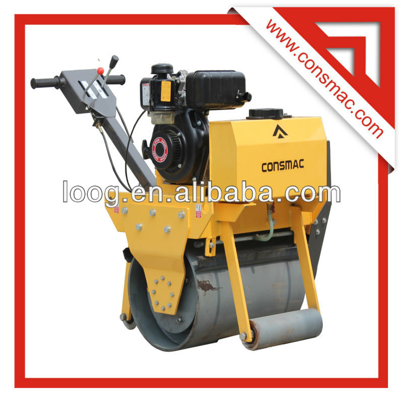 diesel engine Walk behind Single Drum Vibratory Roller