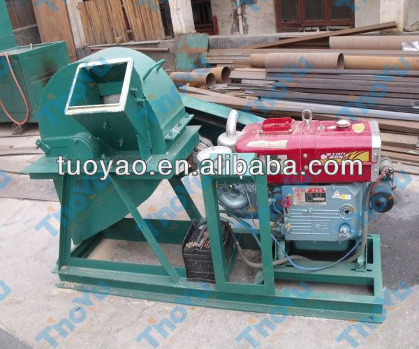 Diesel engine wood crusher price