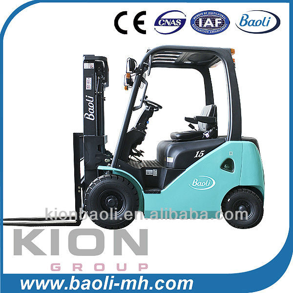 diesel gasoline lpg 1.5ton forklift