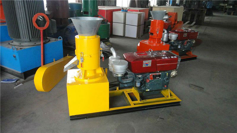 diesel wood pellet machine