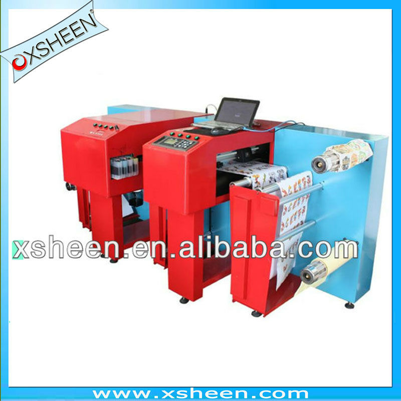 digital automatic label printer with die-cut system, Label printing and cutting machine