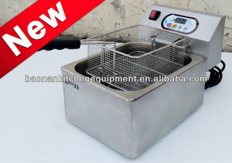 Digital control electric commercial fryer BN-6LA