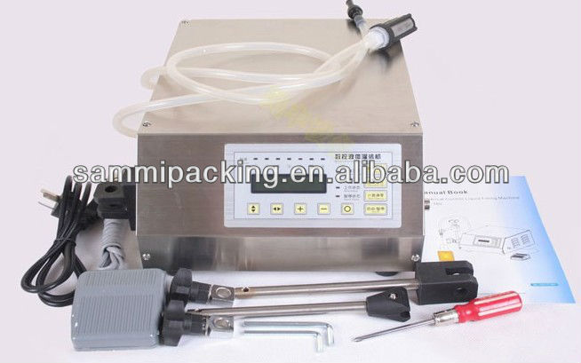 Digital Control Pump Liquid Filling Machine (3-3000ml) for perfume,oil,water,juice,milk,beverage