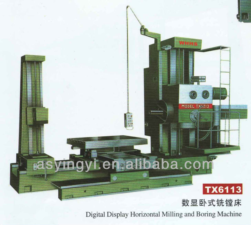 Digital Display Horizontal Milling and Boring Machine