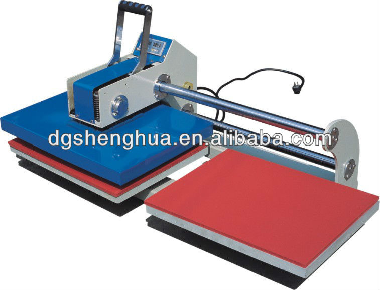 Digital Electronic automatic T-shirt High Pressure Press Transfer Machine ,t-shirt heat printing machinery D