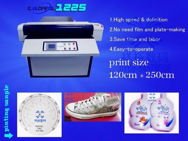 Digital flatbed printer machine