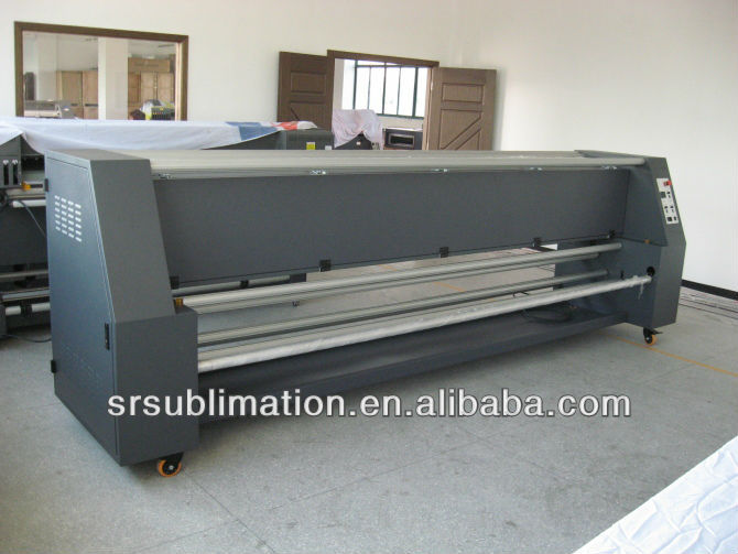 Digital printing with heater machine