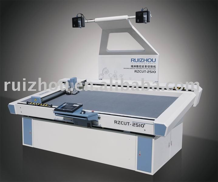 Digital Vibrating Knife Leather Cutting Machine