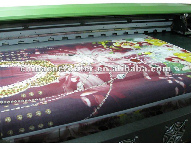 Direct printer for cotton, silk, cashmere, with Epson DX7 print head MY1800T