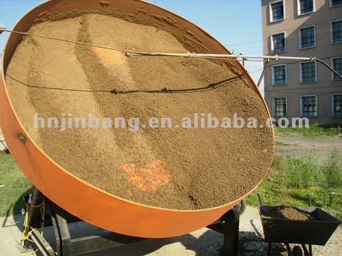 Disc granulating machine for original fertilizer and compost